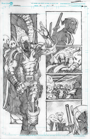 Gerardo Sandoval Original Art Deadpool #10 Page 10