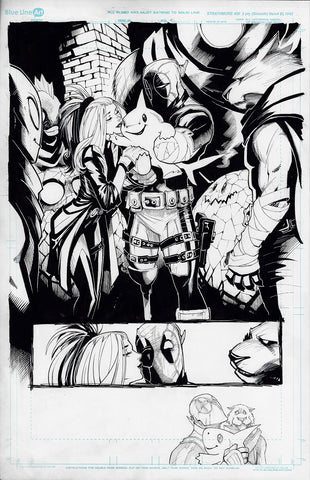 Gerardo Sandoval Original Art Deadpool #10 Page 30