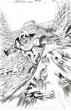 Rafa Sandoval Original Art Green Lantern Corps #42 Cover