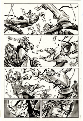 Kagan McLeod Original Art Infinite Kung Fu Page 25