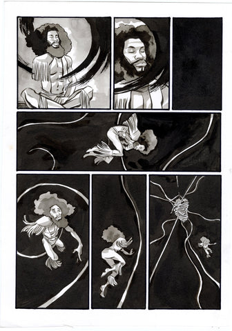 Kagan McLeod Original Art Infinite Kung Fu Page 390