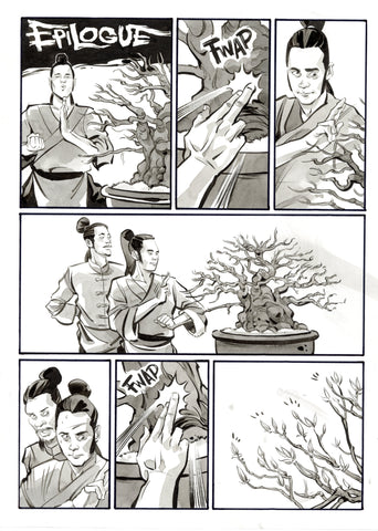 Kagan McLeod Original Art Infinite Kung Fu Page 455