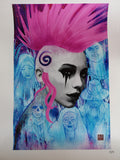 Zu Orzu Deluxe Punk Mambo Glossed 12x18" Canvas Limited to 3
