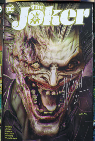 Joker #1 John Giang Cover A Signed by Guillem March