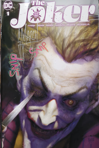 Joker #1 Ryan Brown Cover A Signed by Guillem March