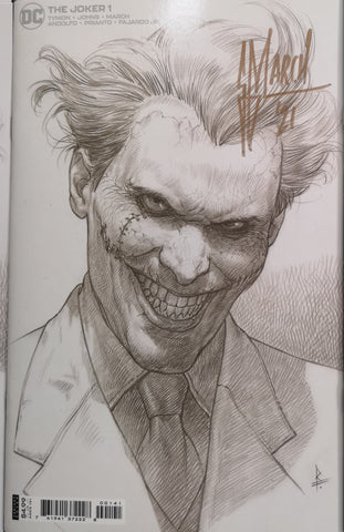 Joker #1 Riccardo Federici 1:25 Cover Signed by Guillem March