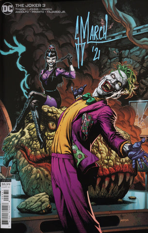 Joker #3 Gary Frank Cover Signed by Guillem March