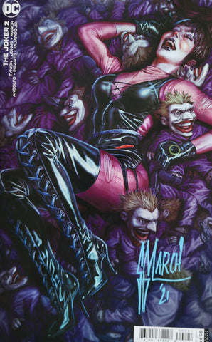 Joker #2 Lee Bermejo Cover Signed by Guillem March