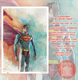 Lake Como 2019 50 Limited Exclusive Superman Embossed Print by David Mack
