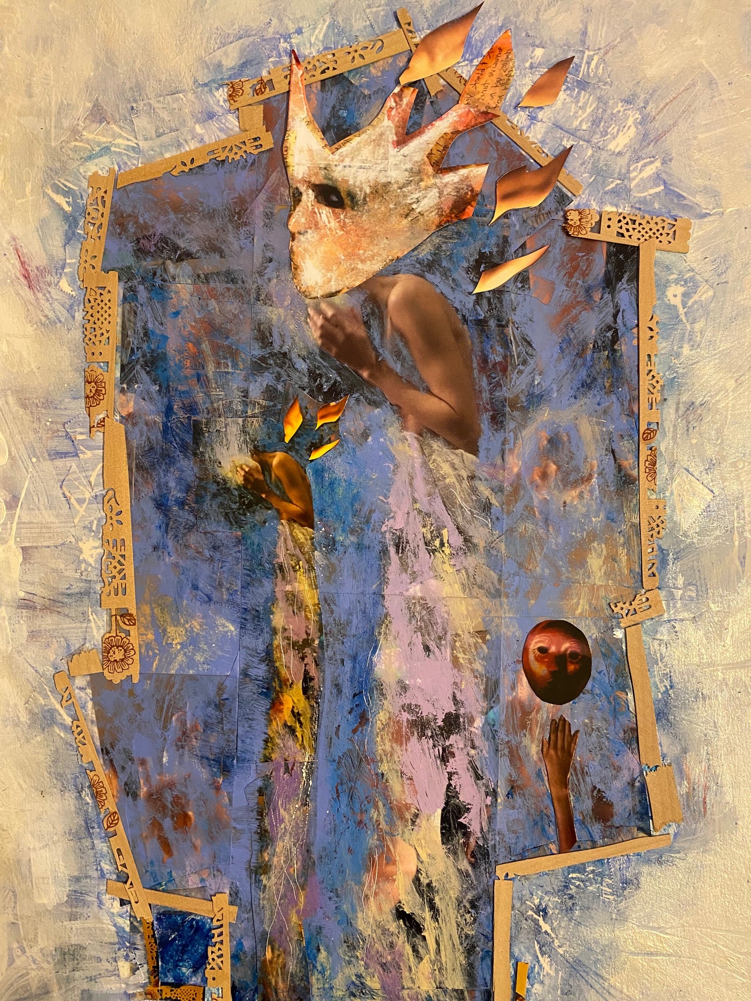 David Mack Original Art American Gods: Moment of the Storm #2 Cover