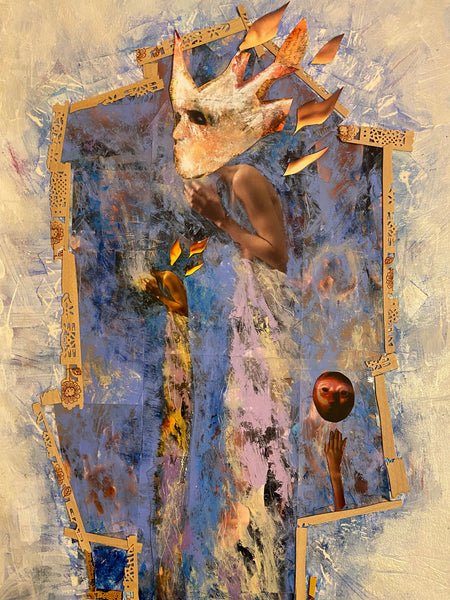 David Mack Original Art American Gods: Moment of the Storm #2 Cover