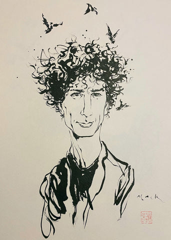 David Mack Original Art Neil Gaiman Published Neverwear Brush & Ink