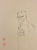 David Mack Original Art Jessica Jones #18 Cover Published Daredevil Ink Layer