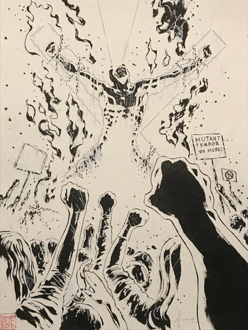 David Mack Original Art All-New X-Men #25 Inked Page