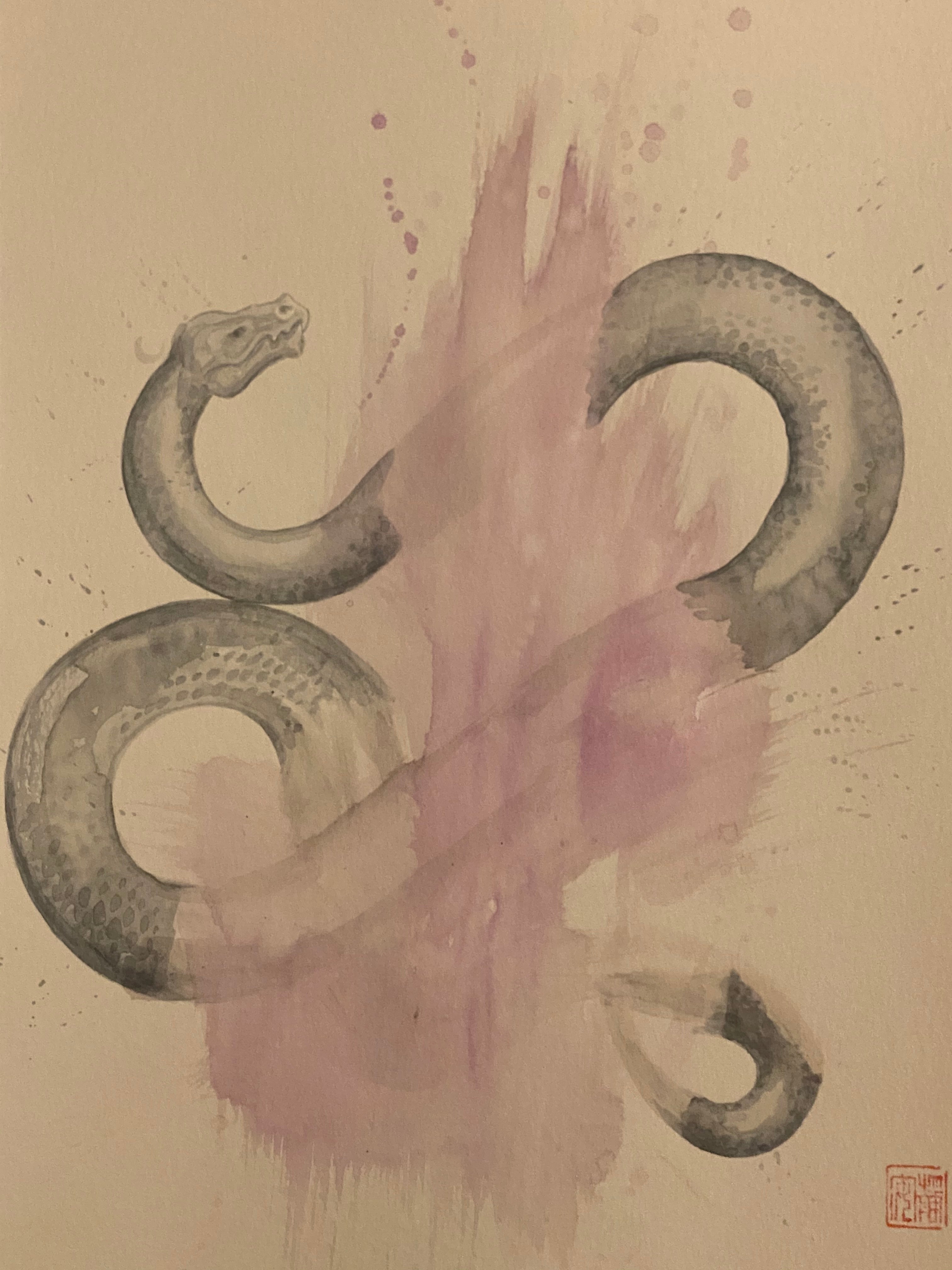 David Mack Original Art Loki Norse Mythology #4 Cover