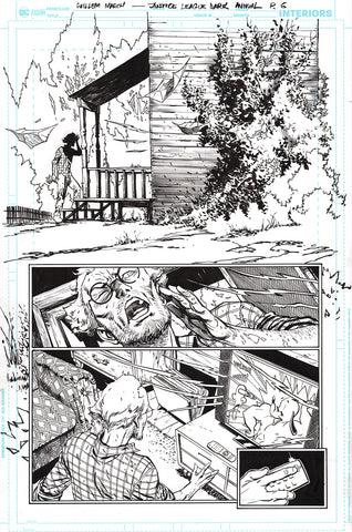 Guillem March Original Art Justice League Dark #1 Page 6