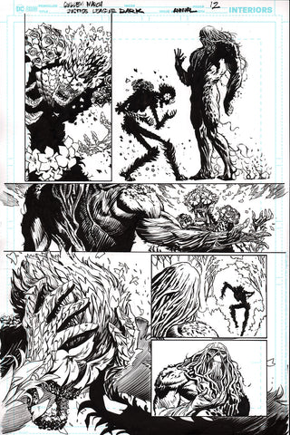 Guillem March Original Art Justice League Dark #1 Page 12