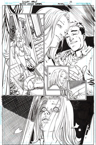 Guillem March Original Art Justice League Dark #1 Page 17