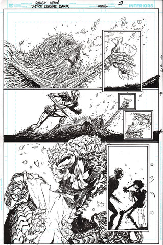 Guillem March Original Art Justice League Dark #1 Page 29