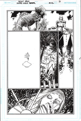 Guillem March Original Art Justice League Dark #1 Page 31