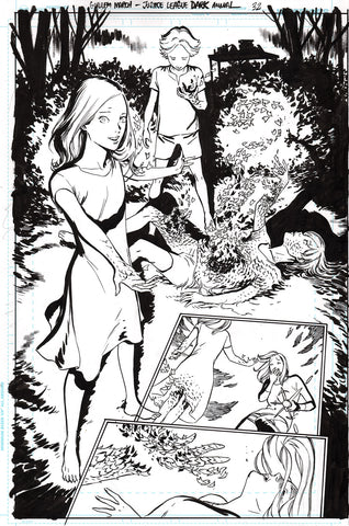 Guillem March Original Art Justice League Dark #1 Page 32