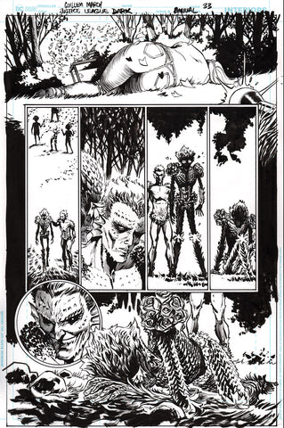 Guillem March Original Art Justice League Dark #1 Page 33