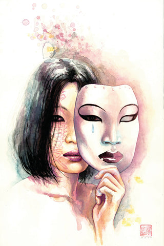David Mack Kabuki 2 12x18" Limited Edition Giclee