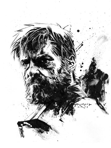 Ricardo Drumond Original Art Logan Movie Logan Wolverine Illustration