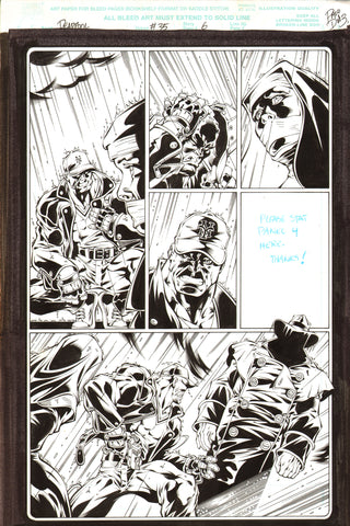 Paco Diaz Original Art Deadpool #35 Page 6
