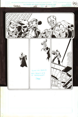Paco Diaz Original Art Deadpool #35 Page 12