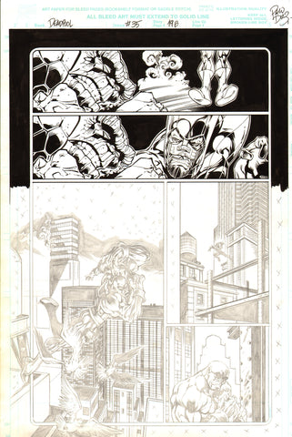 Paco Diaz Original Art Deadpool #35 Page 19