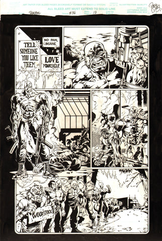 Paco Diaz Original Art Deadpool #36 Page 17