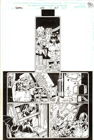 Paco Diaz Original Art Deadpool #36 Page 18