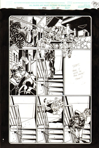 Paco Diaz Original Art Deadpool #36 Page 20