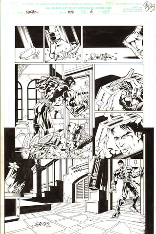 Paco Diaz Original Art Deadpool #38 Page 6