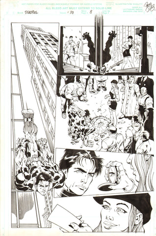 Paco Diaz Original Art Deadpool #38 Page 8