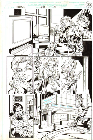 Paco Diaz Original Art Deadpool #38 Page 11