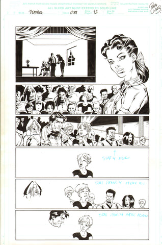 Paco Diaz Original Art Deadpool #38 Page 12