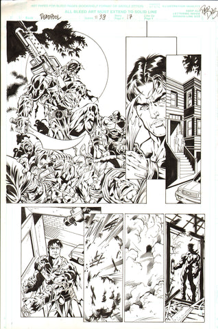 Paco Diaz Original Art Deadpool #38 Page 17