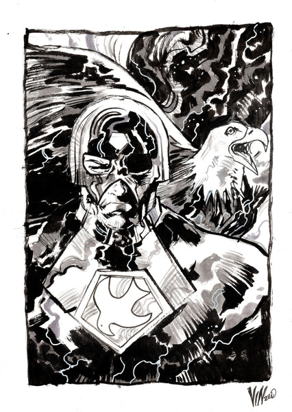 Vincenzo Riccardi Original Peacemaker A5 Sketch