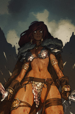 Red Sonja: Birth of the She-Devil #3 500 Limited Virgin Cover by Gerald Parel