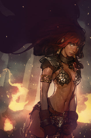 Red Sonja: Birth of the She-Devil #1 500 Limited Virgin Cover by Gerald Parel