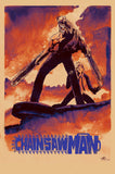Seth Adams Original Art Chainsaw Man Illustration