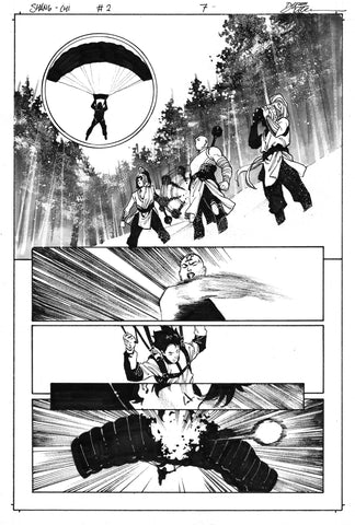 Dike Ruan Original Art Shang-Chi #2 Page 7