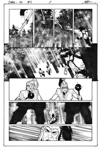 Dike Ruan Original Art Shang-Chi #2 Page 8