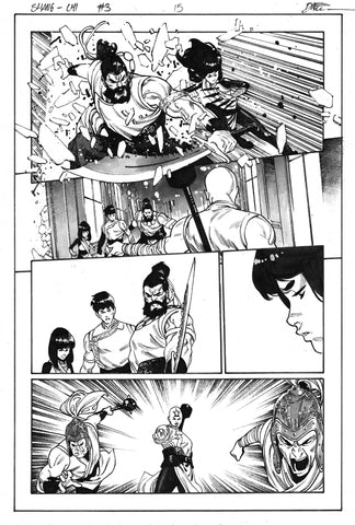 Dike Ruan Original Art Shang-Chi #3 Page 15