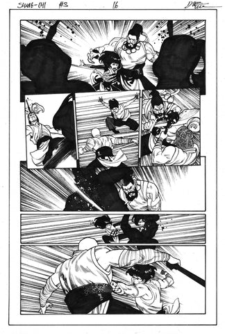 Dike Ruan Original Art Shang-Chi #3 Page 16
