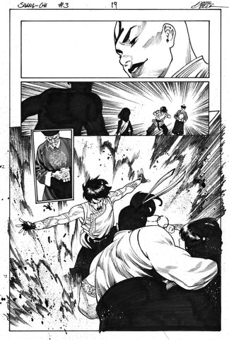 Dike Ruan Original Art Shang-Chi #3 Page 19