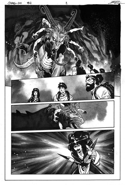 Dike Ruan Original Art Shang-Chi #4 Page 2