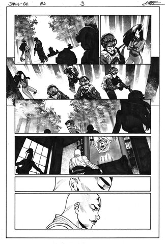 Dike Ruan Original Art Shang-Chi #4 Page 3